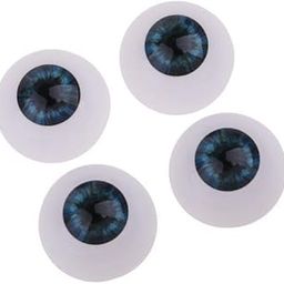MERISHOPP® 3x24mm Acrylic Eyeballs Safety Eyes for Baby Doll DIY Making Dark Blue|Dolls & Bears | Dolls | Reborn | Reborn Kits & Supplies-picture-27