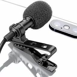 Metal Professional Collar Mic, Voice Recording Filter Microphone for Singing, YouTube, DSLR Camera, Smartphones_M184-image-63