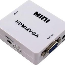 SANCY Mini HDMI to VGA Adapter with Audio – 1080P HDMI2VGA Converter for Laptop, PC, Tablet, Projector, and Monitor-image-5
