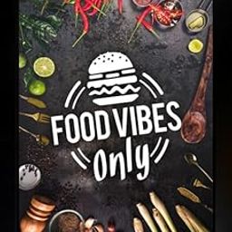 CrowdHall Kitchen Quotes Wall Frames - Framed Posters with Food Quotes for Kitchen and Restaurant Wall Decor-27