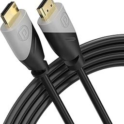 Portronics Konnect Sync 4K@60Hz HDMI to HDMI Cable, 3M Length with Support eARC and Compatible with Smart HDTV, Laptop, Monitor, Projector, eARC enable Soundbar(Black)-30