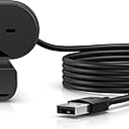 HP 325 1080p Full HD USB Computer Webcam with Mic & Privacy Cover - for Desktop, Laptop, & Chromebook Zoom & Teams Compatible - Clip Mount, Tripod Support, 66º Wide-Angle-29