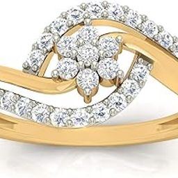avsar Jewellery 18k (750) Yellow Gold and Solitaire Ring for Women-picture-27