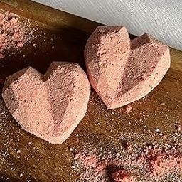 The Shower Box Organic ROSE Bath Bombs Purely Handmade for Women Girl Kids Rose (Pack of 2, 30 Gram Each)-image-78