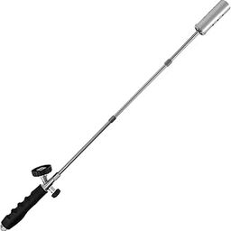 Weed Torch Burner Removable Blow Torch with 2 Poles Multifunctional Weed Torch Burner with Nonslip Rubber Handle Safe Weed Burner for Outdoor Camping-image-7
