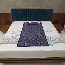 OMSAN CARE ® BIO Energy Magnetic Field Sleeping Therapy Mattress Topper/PAD (3x6 feet) Blue with 1 Pillow Pad-image-67