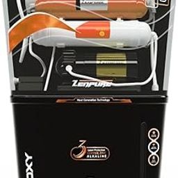 Zenpure Foxy 15 LPH Aqua Copper Alkaline with RO+UV+UF | Mineral Enhancer | ISI Marked | Pre Filter Included | 7 stage Purification | Upto 60% Water Savings - Black-0