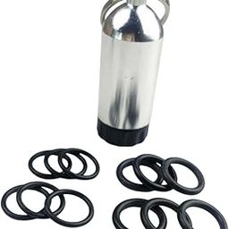 CALANDIS Mini Dive Tank Keychain 8x2.2cm for Regulator and Valve Accessory 12 O Rings Silvery | Boots, Booties | Fins, Footwear & Gloves-picture-35