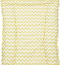 Masilo Organic Cotton Baby Changing Mat, for Newborn Baby Essentials Unisex - Chevron Yellow-22