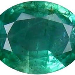 Original Certified Jeweltique! Zambian Panna Stone 5 Carat पन्ना रत्न Budh Pachu Ratna AA++ Rated Haritmani Chintamani Hara Panna एमराल्ड स्टोन Original Certified For Ring & Women-image-73