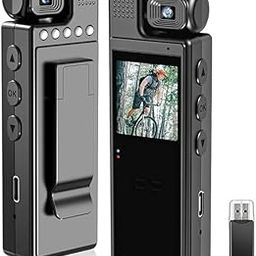 FREDI HD PLUS Non Wi-Fi Wearable Body Cam | Full HD 1080P Portable Cam | Audio & Video Recording Camera with 128GB Card Supported | Indoor & Outdoor Security Camera for Home and Office-26
