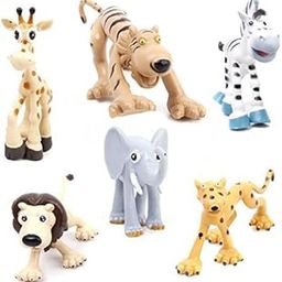 VELURA Forest Animals Set Elephant Leopard Zebra Lion Tiger Deer Kids Toy|1 x Sheet 3D Nail Stickers|Animals & Nature| Educational-image-26