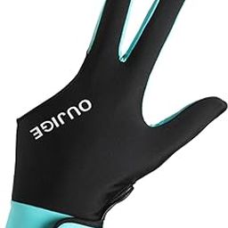 CALANDIS™ Billiard Glove for Adults Quick Drying Game Gloves Show Gloves for Left Hand Green Splicing | Gloves Straps & Hooks | Strength Training | Fitness Running & Yoga-picture-14