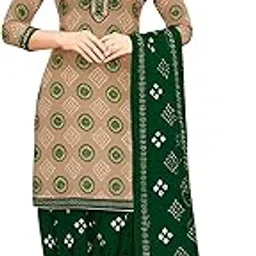 yashika Unstiched Crepe dress materials | Crepe Salwar Suit for women with dupatta | suit material for women unstitched-picture-13