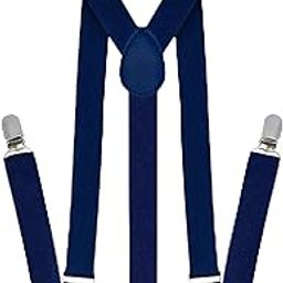 Dress Y-Back Suspenders for Men - Dungaree Shirt Stays and Shirt Holder for Men-image-50