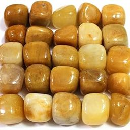 Solsticeshards Natural Stones - Healing Crystals for Prosperity, Joy, and Emotional Balance Yellow Aventurine Tumble 100 Gram-image-17
