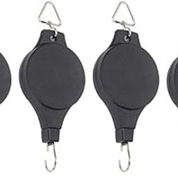 4X Retractable Hanger Adjustable Plant Hook for Planters Flower Basket Pots|4 Piece Plant Hanger Hooks-image-45