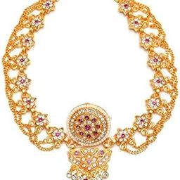 Traditional borla rakhri tika Fashion Design Rajasthani Matha Patti Polki Stone Indian Jewellry for Women Girls-image-74
