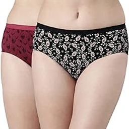 Faso Women Organic Cotton Printed OE Hipster-image-22