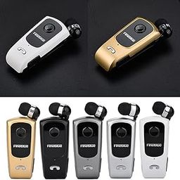 MERISHOPP Fineblue Bluetooth Headset Collar Clip Earphone Universal Earpiece Black | Cell Phones & Accessories | Cell Phone Accessories | Headsets-image-34