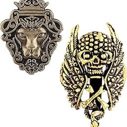 Combo of Shirt Stud Brooch Pin for Men (PACO1105178PR)-image-42