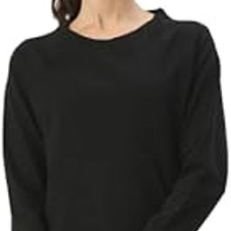 Women's Crew Neck Sweatshirt Full Raglan Sleeves with TKangaroo Pocket-image-16