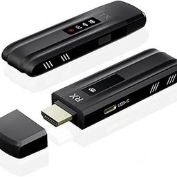 ETZIN Wireless HDMI Transmitter and Receiver 1080P,Wireless HDMI Sender 2.4G/5G 160FT Wireless HDMI Extender with LED Display Surface Spraying for Streaming,Monitor from Laptop/PC/TV (EPL-1404H)-10