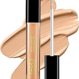 FACESCANADA High Cover Concealer - Toffee Love 04, 4Ml|High Coverage Liquid Concealer|Blends Easily|Natural Finish|Covers Spots, Blemishes & Dark Circles|With Shea Butter & Vitamin E, All Skin Type-image-3