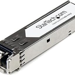 StarTech.com HPE JD092B Compatible SFP+ Module - 10GBASE SR SFP+ - 10GbE Multimode Fiber MMF Optic Transceiver - 10GE Gigabit Ethernet - LC 300m - 1310nm - DDM HPE 5120, 5500, 5810, 5900AF (JD092B-ST)-17