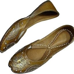 Handmade Leather Mojari for Women ? Traditional Ethnic Footwear for Weddings, Festivals-image-90