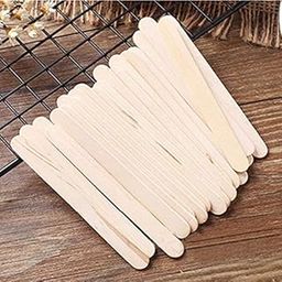 Crafteez Crafts Wood Ice Cream Sticks/Popsicle Sticks 200 Pcs (Ideal for Arts & Craft, DIY and School Projects)-20