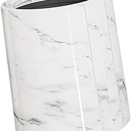 CALANDIS™ Trash Can Round Large Capacity Bathroom Bin For Laundry Room Bedroom Kitchen White L | Trash Cans & Wastebaskets | Household Supplies & Cleaning-image-51