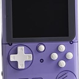 Retro Mini Game Machine with 400 Classical FC Games Handheld Game Console 2.8-Inch Color Screen Support for TV Output , Presents Birthday for Kids, Adults (Purple)-2