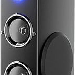 Intex Single Tower Speaker Thunder 1000 (S) 100W Bluetooth Speaker with Powerful Bass Wireless Audio System Aux USB FM Mic LED Display Remote Control Black-12