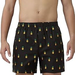 Men's Remix Regular Fit Cotton Printed Boxer with Dual Pocket & No Marks Waistband-image-26
