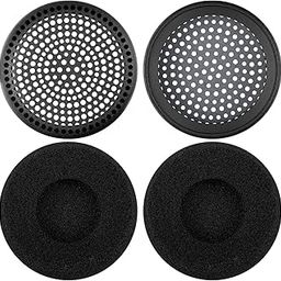 SOULWIT Earpads for Grado SR60/SR60e/SR60i/SR60is/SR60x, SR80/SR80e/SR80i/SR80is/SR80x, SR125/SR125e/SR125i/SR125is/SR125x, Ear Pads Cushions for SR225/225e/225i/225is, SR325/325e/325i/325is- Black-25