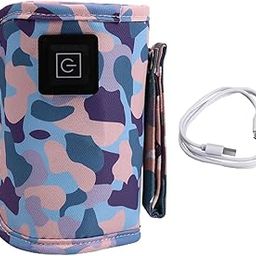 Enakshi (LABEL) Creations Nursing Bottle Cooler Car Travel Bottle Warmer for Traveling Winter Blue-image-14