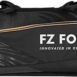 FZ Forza Tour Line Square Badminton Bag - 6 Racket Capacity (Black) Durable Polyester, Double Zipper, Thermo Insulator, 2 Compartments, 35L Volume (22 x 30 x 72 cm)-picture-17