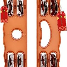 UAPAN Plastic Kartal Musical Instrument I Narad Muni Kartal for Kirtan I Bhajan Musical Instrument I Pair of 1-image-30