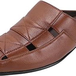 mochi Men's Slip On Closure Casual - Clogs with Low Heel-picture-0