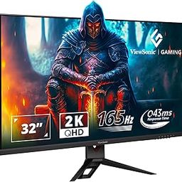ViewSonic (From USA) - VX3219-2K-PRO-2 81.28 Cm (32") QHD 2560x1440 IPS Monitor | 165Hz | 0.5 Ms Response time | DCI-P3 95%| sRGB 137% | 2- HDMI | 1 DP | Flicker-Free | Eye ProTech | Blue Light Filter-28