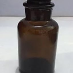 SATMED Amber Color Reagent Bottle Wide Mouth with Stopper, Borosilicate Glass (250 ml)-4