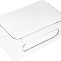FUNOMOCYA Disposable Gloves Dispenser Wall Mounted for Masks and Gloves Storage Box Cover for Home Laboratory Kitchen and Office Use-image-60