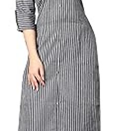 Women Striped Cotton Straight Kurta (Pink)-picture-46