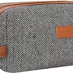 Toiletry Bag Shaving Kit Organiser | Travel Friendly Shaving & Makeup Pouch | Toiletry Kit for Men and Women | Dopp Kit | All in One Stylish Organizer for Beauty Essentials | Toiletry Case-image-91