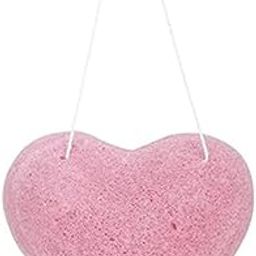 URBAN BOX Konjac Heart Shaped Face Sponges For Cleansing And Exfoliating, Facial Sponge For Washing Cleaning And Face Body For Skin Care Tool (Pack Of 1)-image-33
