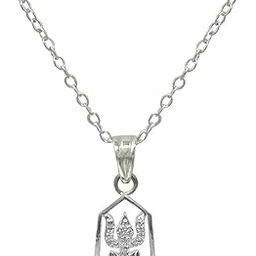 92.5% Sterling Silver92.5 Silver Trishul necklace Silver Plated Finish for timeless elegance, BIS Hallmarked for guaranteed silver purity Craftsmanship: 100% Handcrafted by skilled Indian artisans.-image-61