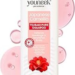 Youneek Pro Science Japanese Camellia Tsubaki Pure Shampoo | Boosts Volume & Density | Reduces Daily Hair Fall & Strengthens from Root to Tip | Revives Weak Hair & Nourishes Scalp | For All Hair Types | Sulphate & Paraben Free - 250ml-7