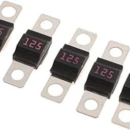Meadawgs® Flat Metal Fuse Slow Bolt Fuses Car Audio Power High Current Fuses 32V 125A| Motors | Parts & Accessories |Fuses & Fuse Holders|5 Pieces Bolt-Down Type Fuses-picture-10