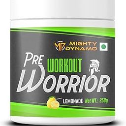 Mighty Dynamo Pre Workout Warrior 250g - Premium Energy & Focus Supplement for Intense Training | Boost Strength, Endurance & Performance | Includes Creatine, Beta-Alanine & Caffeine for Maximum Results (250 GM, Pink Lemonade)-19